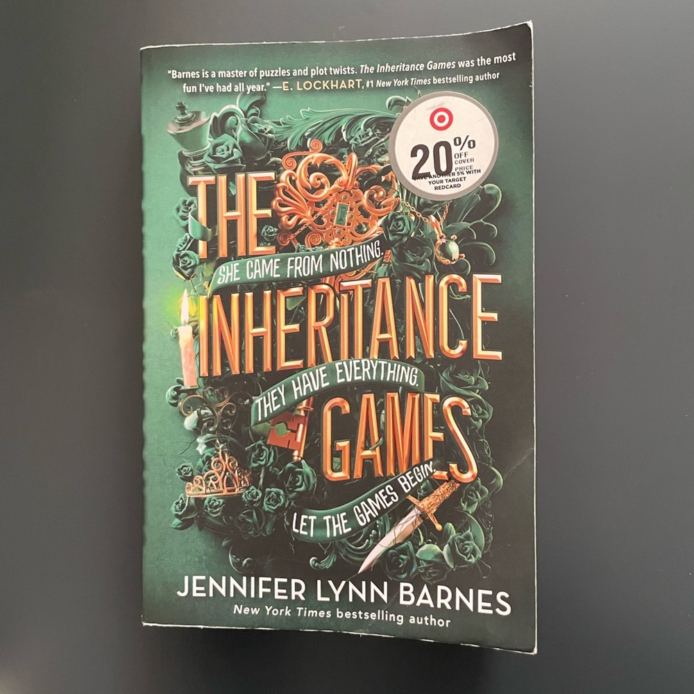 The Inheritance Games by - Black Cover